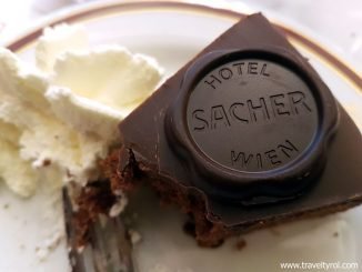 Original Sachertorte from Vienna.